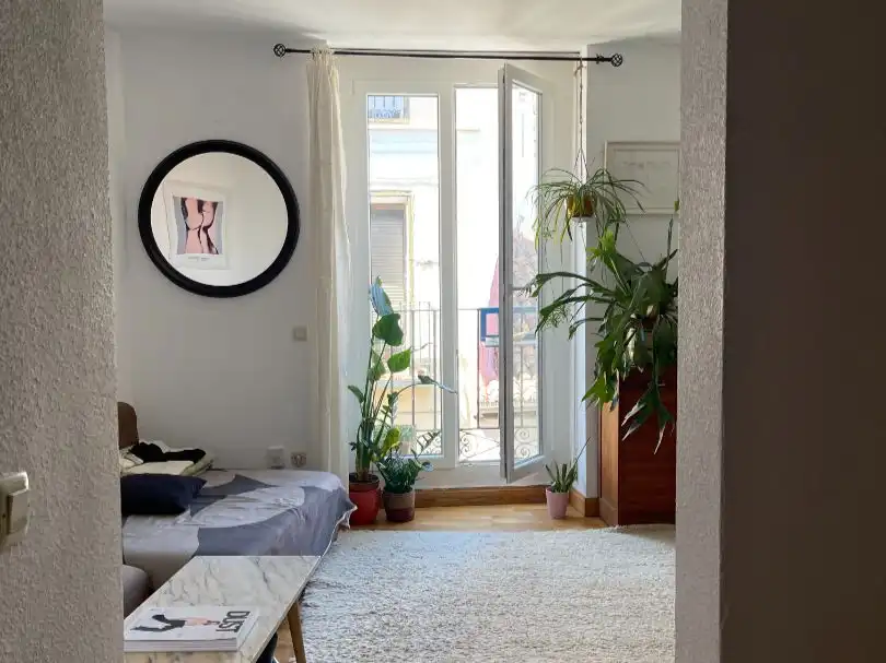 Ático en venta en Calle de Moratín, 16, Madrid Capital Sala de estar de Ático en venta en Madrid Capital con Terraza y Balcón