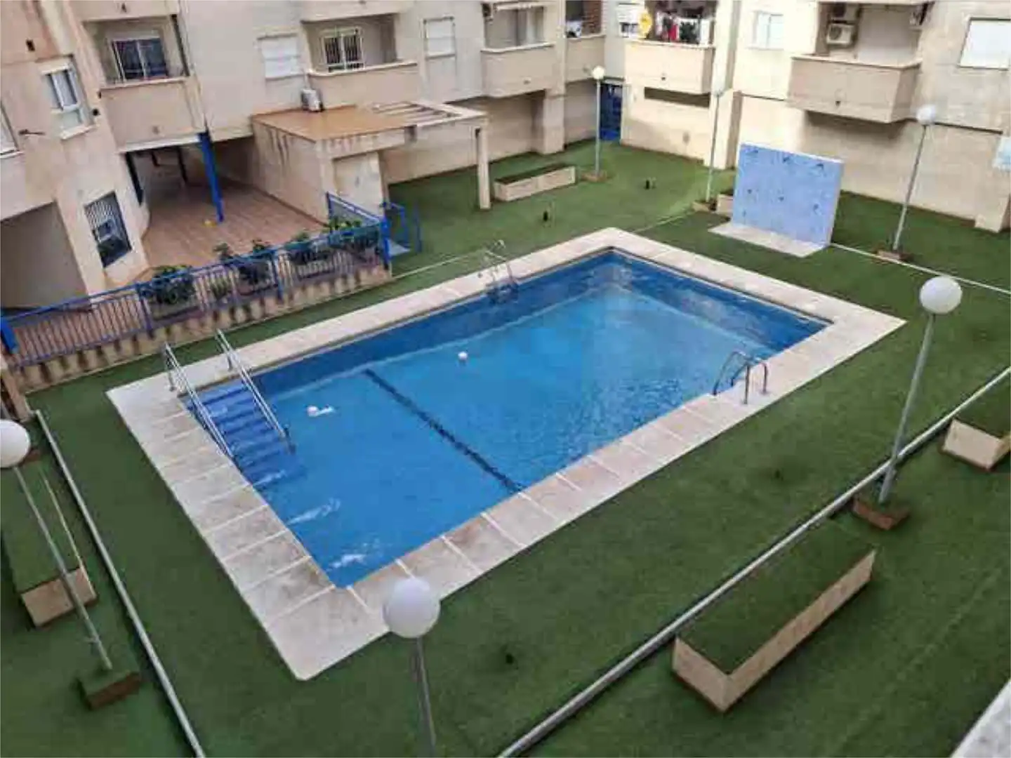 Piso en venta en El Sabinar – Urbanizaciones – Las Marinas – Playa Serena Piscina de Piso en venta en Roquetas de Mar
