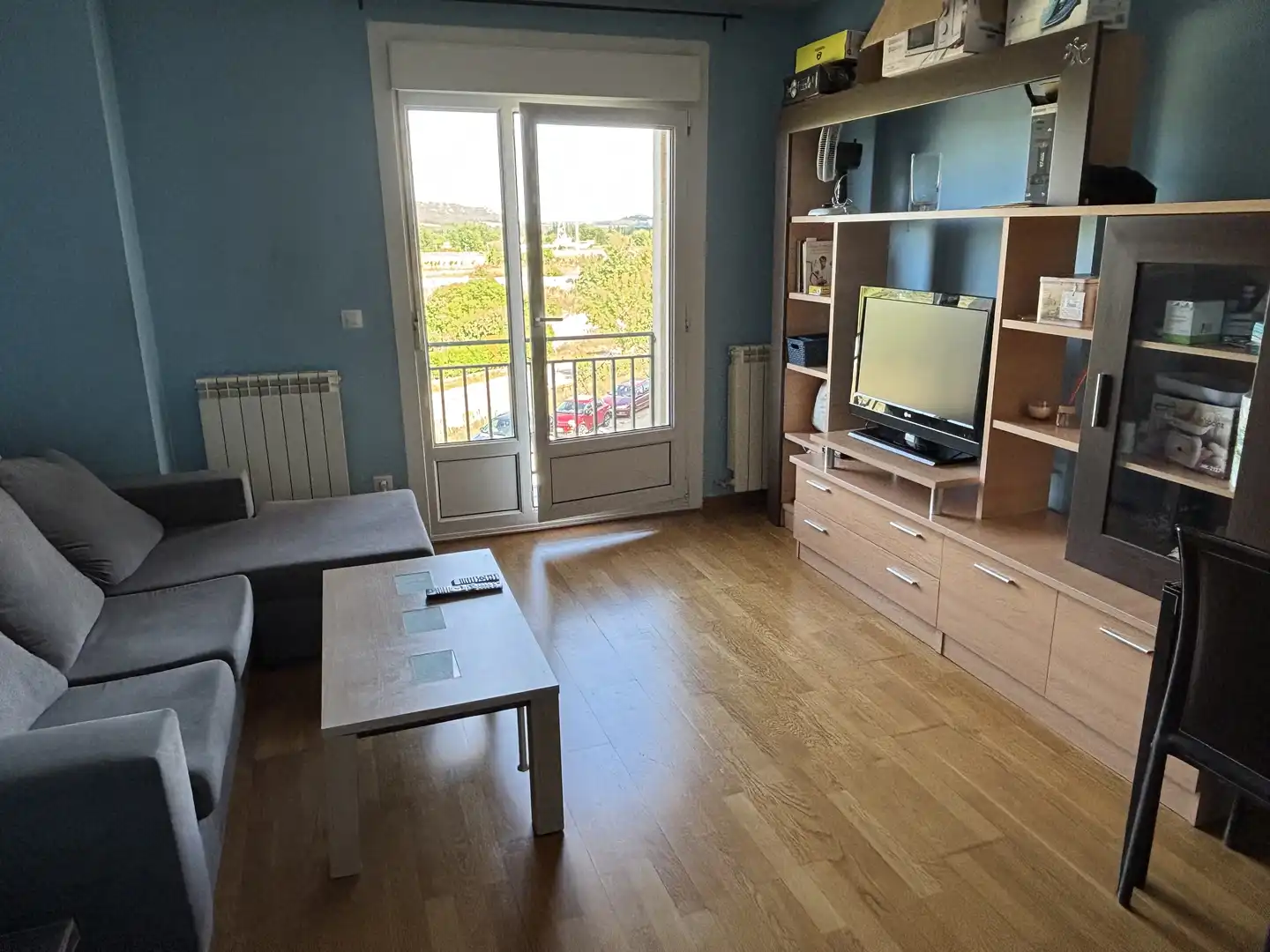 Sala de estar de Piso en venta en Grijota con Calefacción, Jardín privado y Terraza