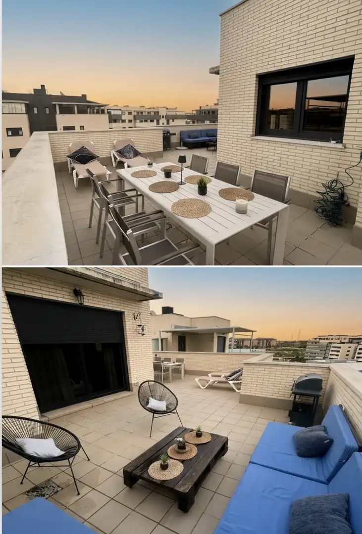 Zimmer in Avenida los Almendros, 298, Urbanizaciones Terrasse von Wohnung zur untervermieten in Rivas-Vaciamadrid mit Heizung, Terrasse und Schwimmbad