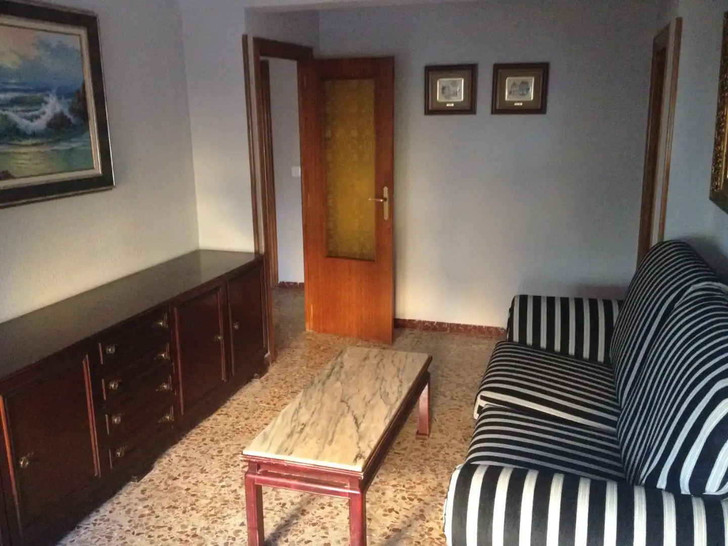Sala de estar de Piso de alquiler en Madrid con Amueblado