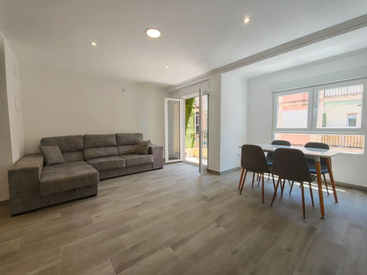 Flat for sale in Calle Doctor Arruga, 10, Las Trescientas - San Francisco - Ciudad Vergel Living room of Flat for sale in Elda with Balcony