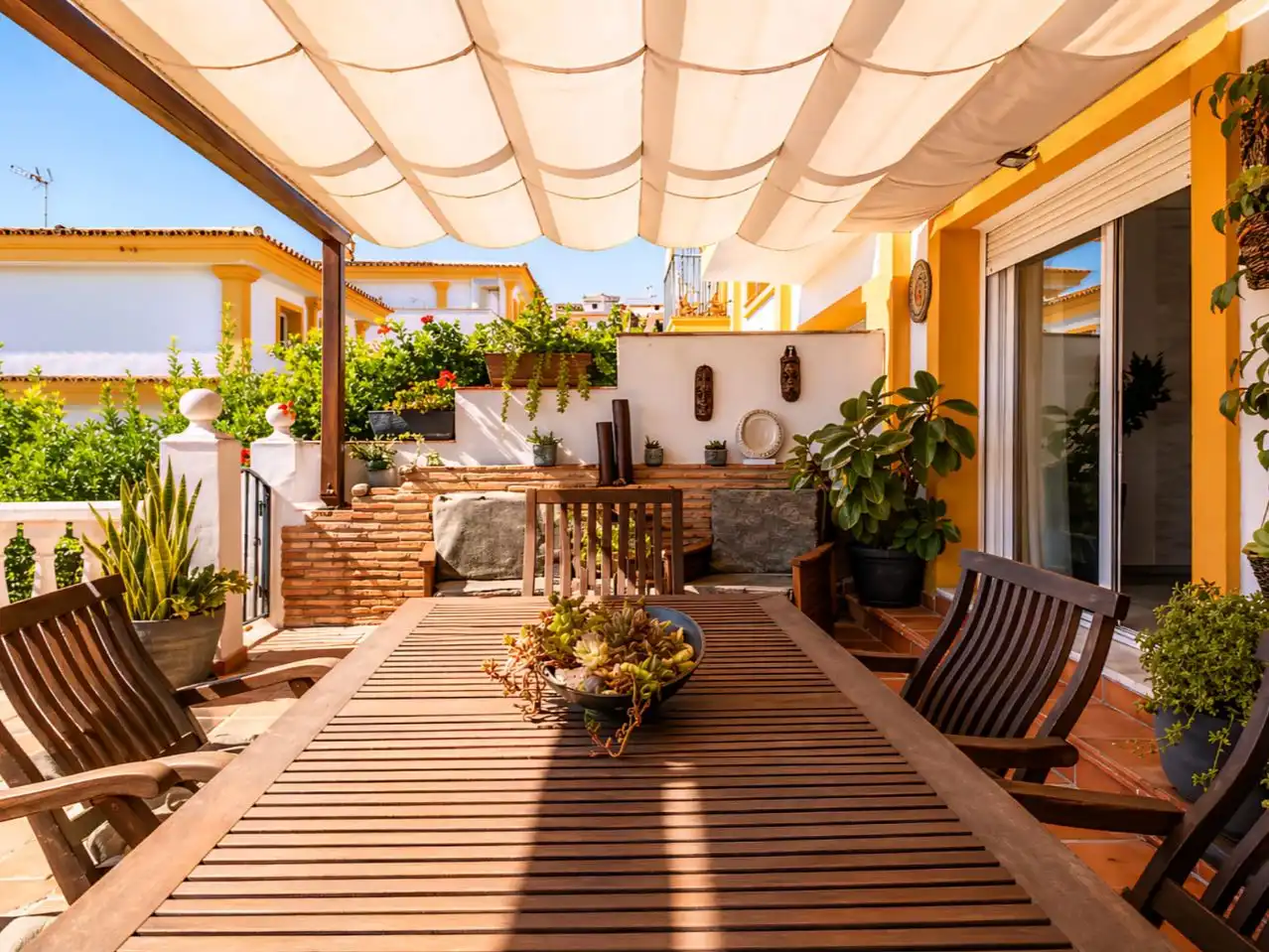 Piso en venta en Urbanización Monte Viñas, 86, Manilva Pueblo Terraza de Piso en venta en Manilva con Aire acondicionado, Terraza y Piscina