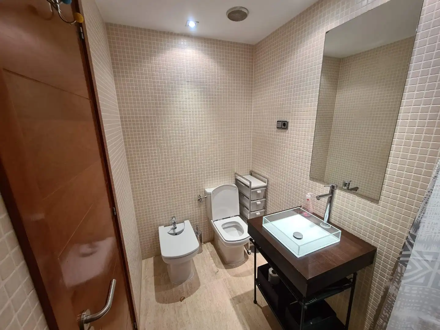 Baño de Piso de alquiler en Madrid con Aire acondicionado, Calefacción y Parquet
