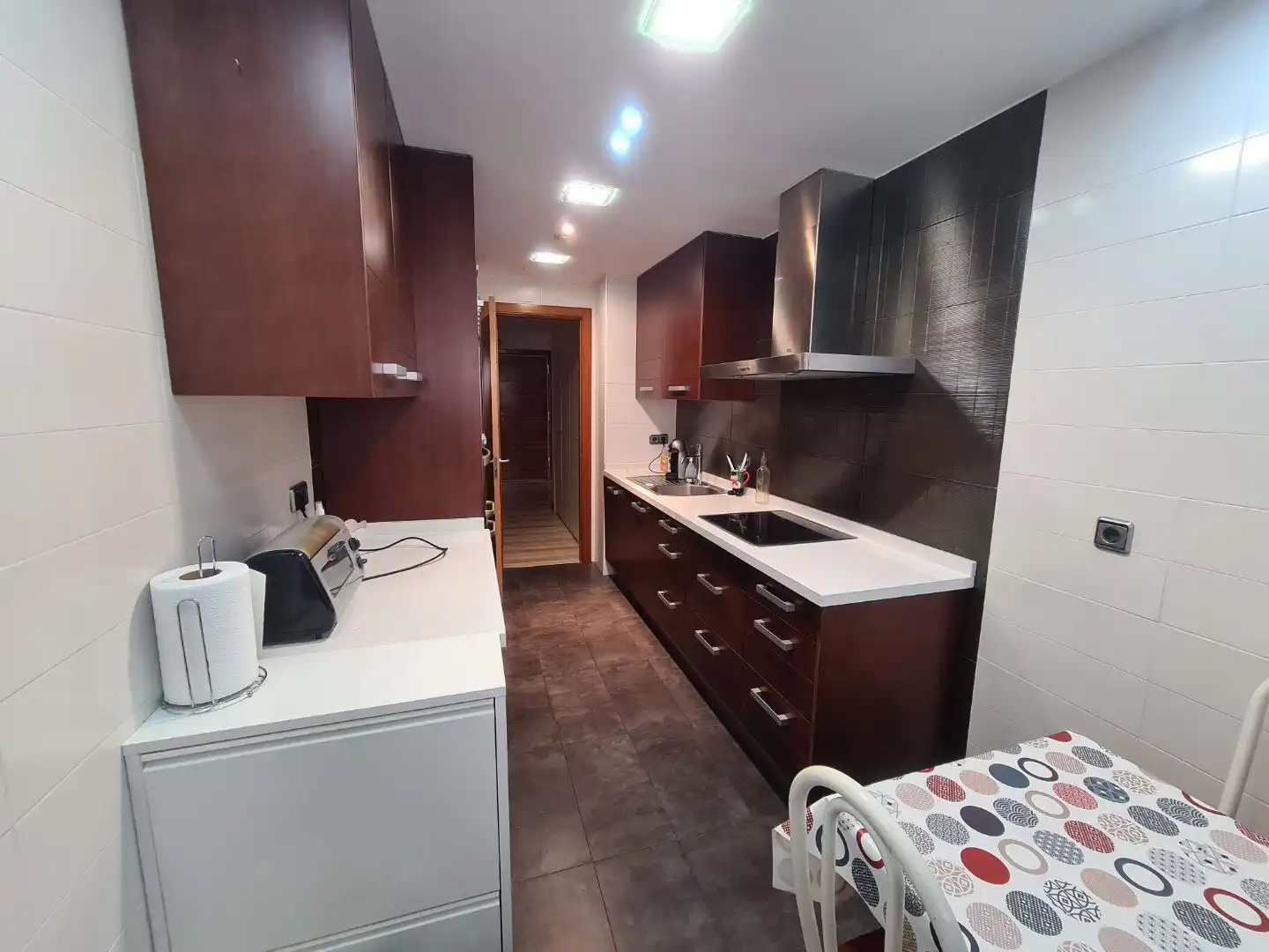 Cocina de Piso de alquiler en Madrid con Aire acondicionado, Calefacción y Parquet