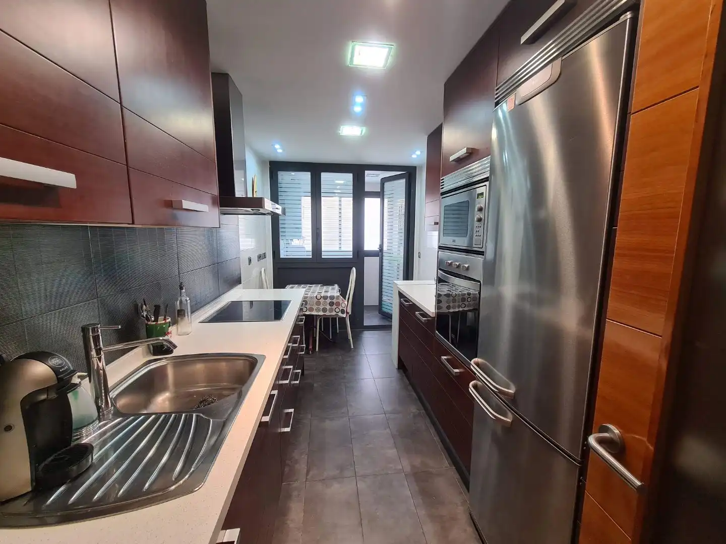 Cocina de Piso de alquiler en Madrid con Aire acondicionado, Calefacción y Parquet