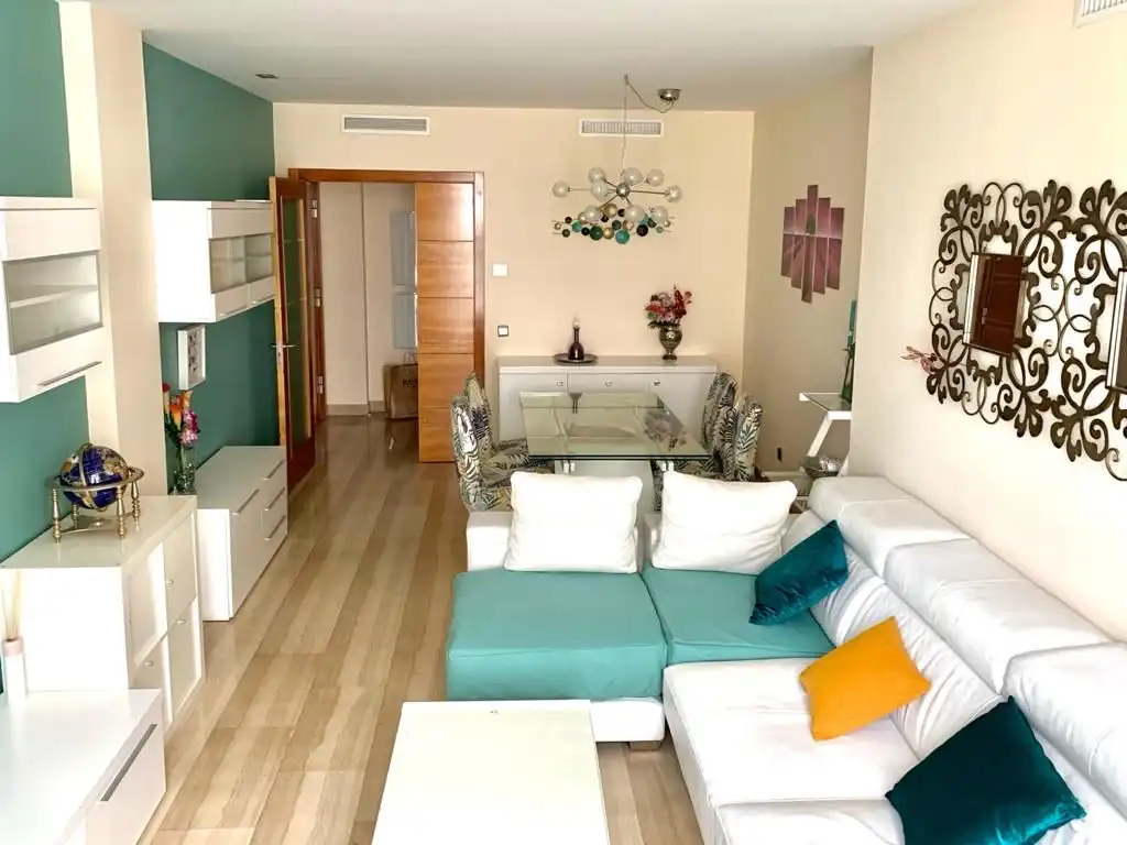 Flat for rent in Calle de Juan Sánchez, 17, Peñagrande Living room of Flat for rent in Madrid with Air Conditioner, Heating and Parquet flooring