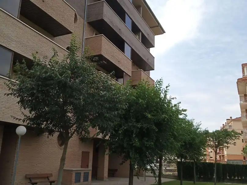 Flat for rent in Calle Sierra de Guara, 18, Sardas - Puente de Sabiñánigo Exterior view of Flat for rent in Sabiñánigo with Heating, Parquet flooring and Terrace