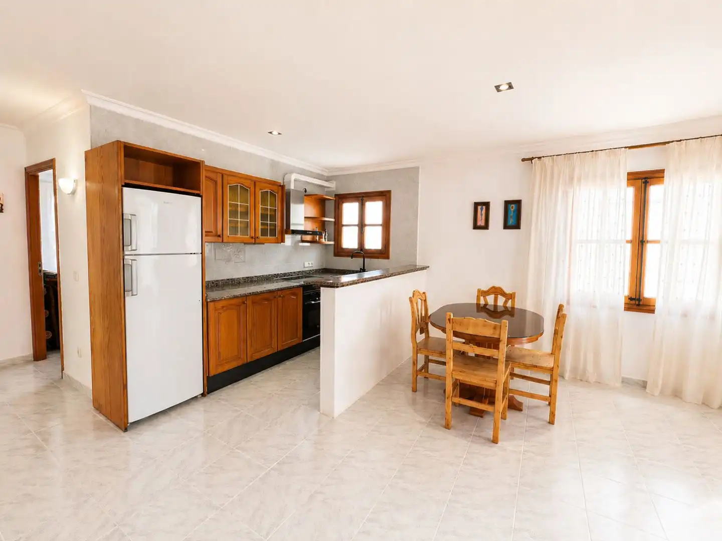 Cocina de Piso de alquiler en Capdepera con Terraza y Amueblado