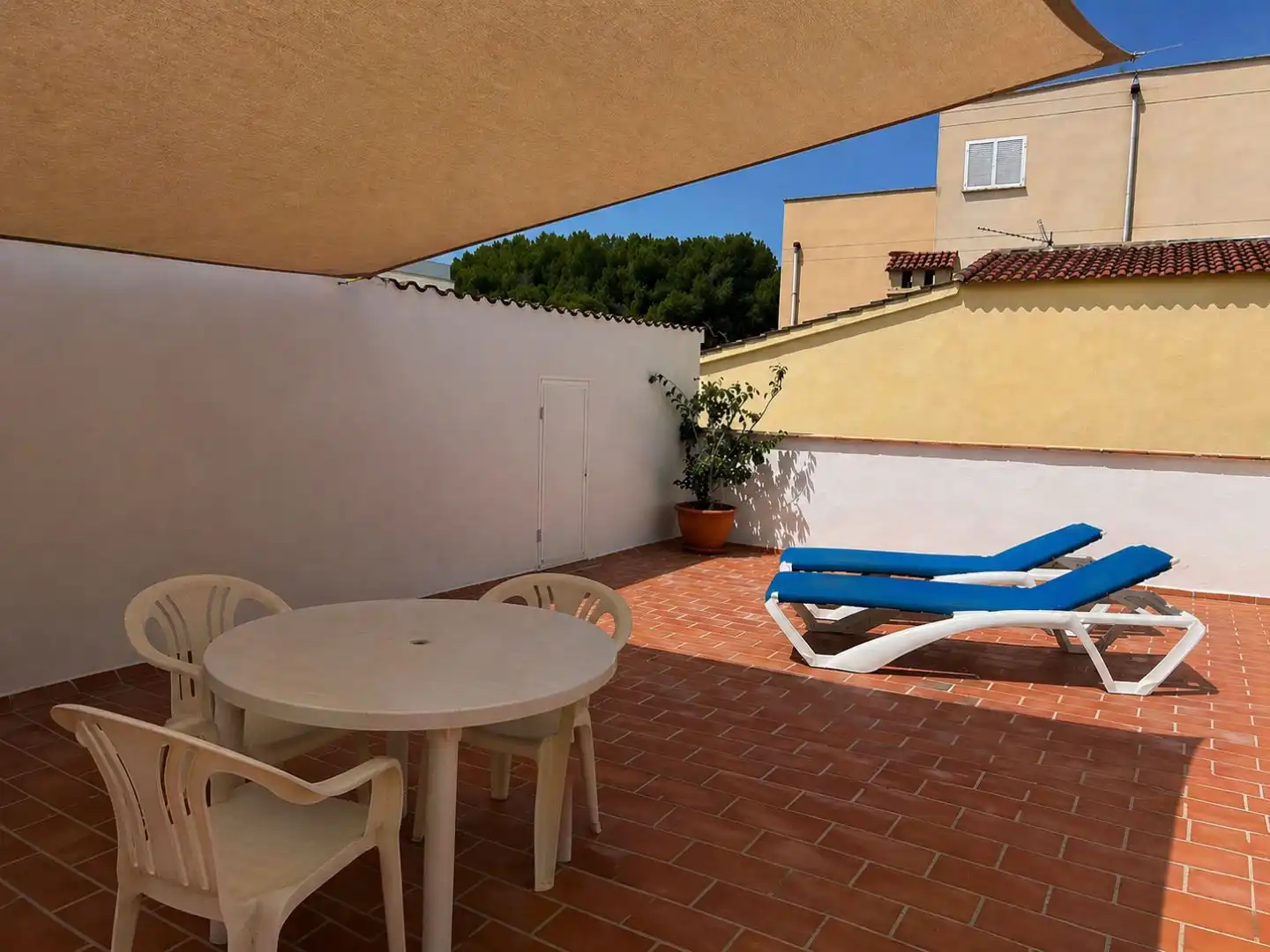 Terraza de Piso de alquiler en Capdepera con Terraza y Amueblado