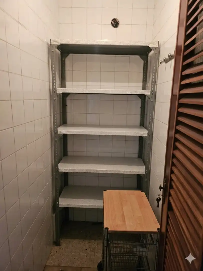 Kitchen of Flat for sale in Sevilla  with Heating, Private garden and Parquet flooring