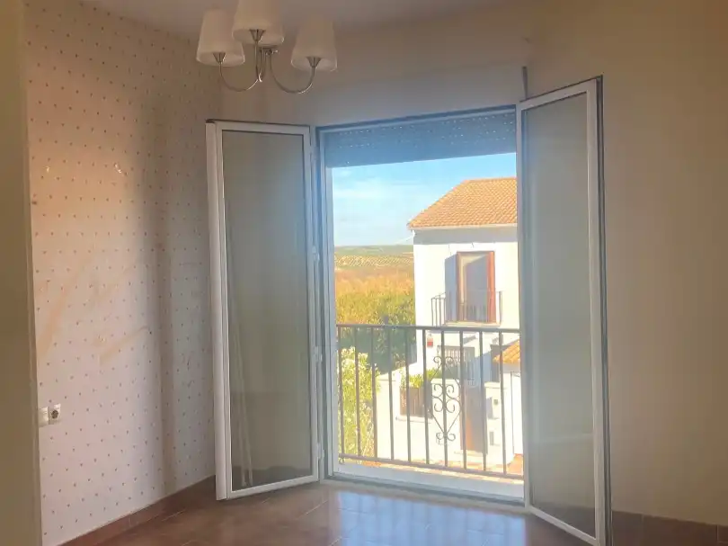 Terrasse von Wohnung zum Verkauf in La Carlota mit Klimaanlage, Heizung und Privatgarten