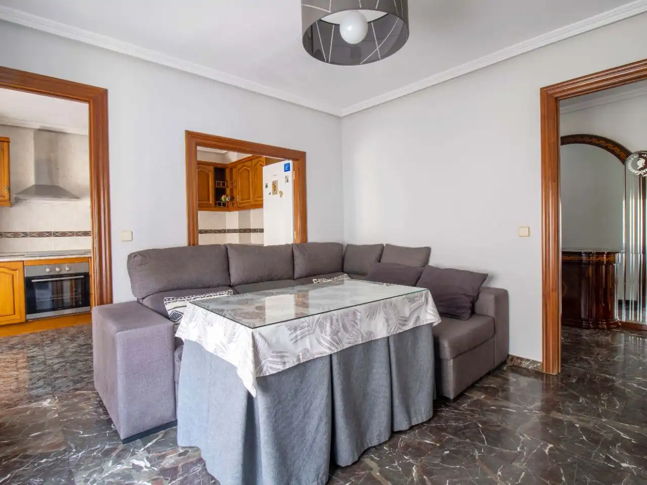 Detached homes for sale in Calle Cronista Cazabán, 5, Úbeda Living room of Detached homes for sale in Úbeda with Air Conditioner, Heating and Terrace