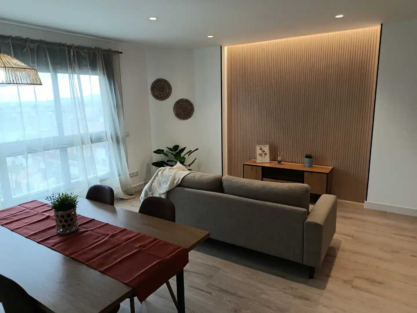 Sala de estar de Piso de alquiler en Almenara con Aire acondicionado, Calefacción y Terraza