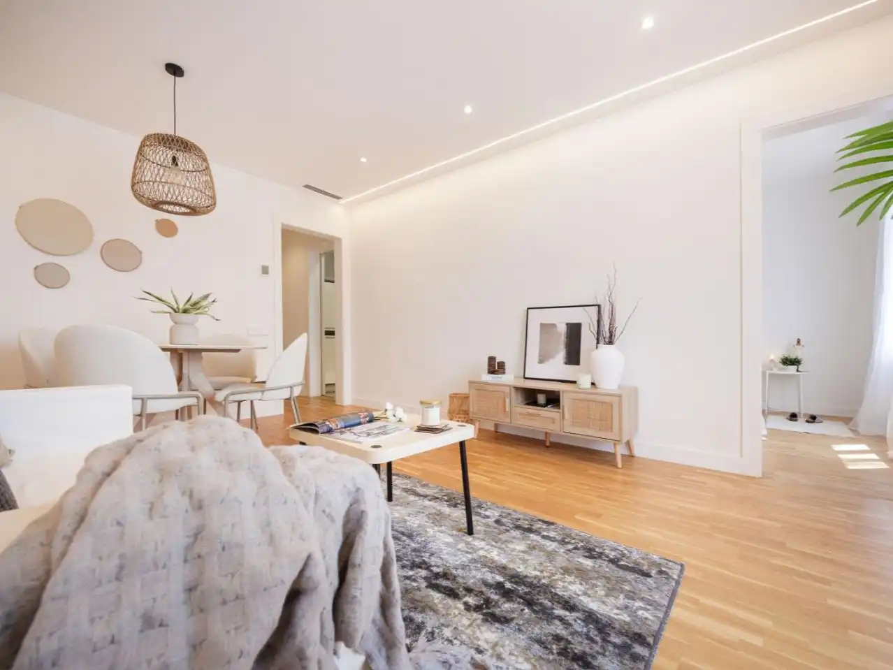 Wohnung zum Verkauf in Carrer de L'alfambra, 20, Pedralbes Wohnzimmer von Wohnung zum Verkauf in Barcelona Capital mit Klimaanlage und Balkon