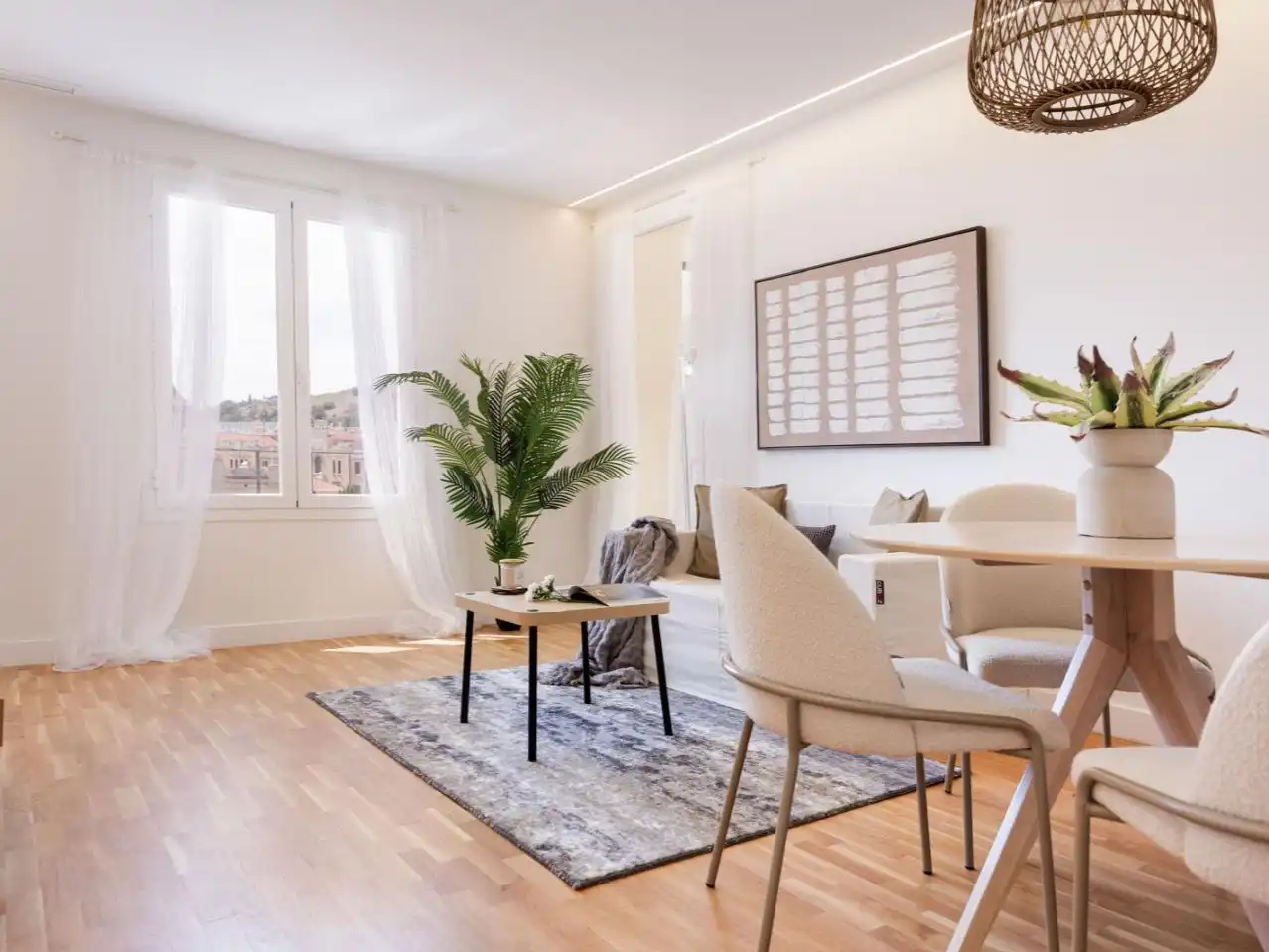 Wohnung zum Verkauf in Carrer de L'alfambra, 20, Pedralbes Wohnzimmer von Wohnung zum Verkauf in Barcelona Capital mit Klimaanlage und Balkon