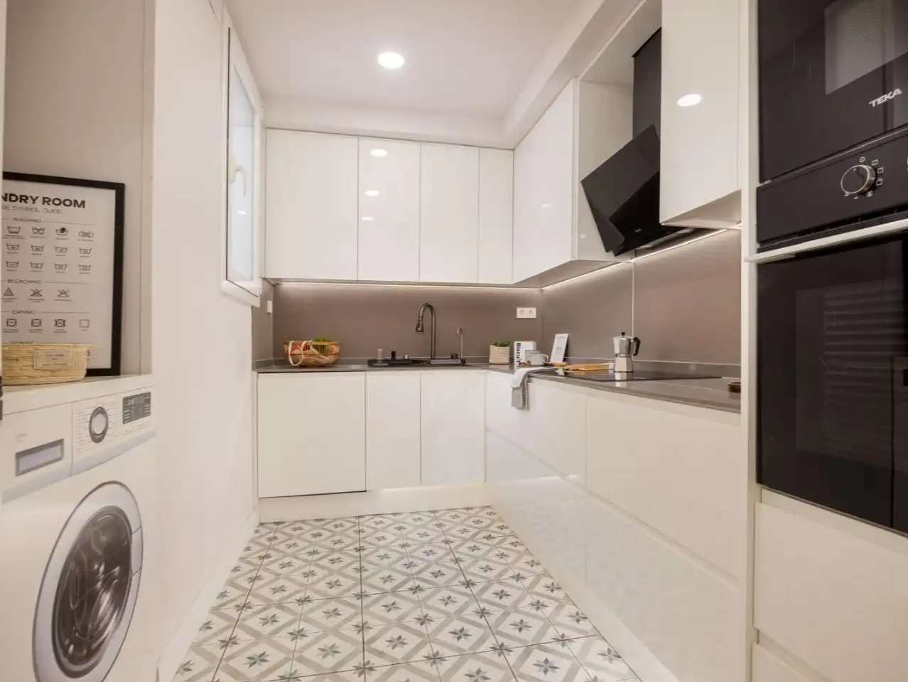 Wohnung zum Verkauf in Carrer de L'alfambra, 20, Pedralbes Küche von Wohnung zum Verkauf in Barcelona Capital mit Klimaanlage und Balkon