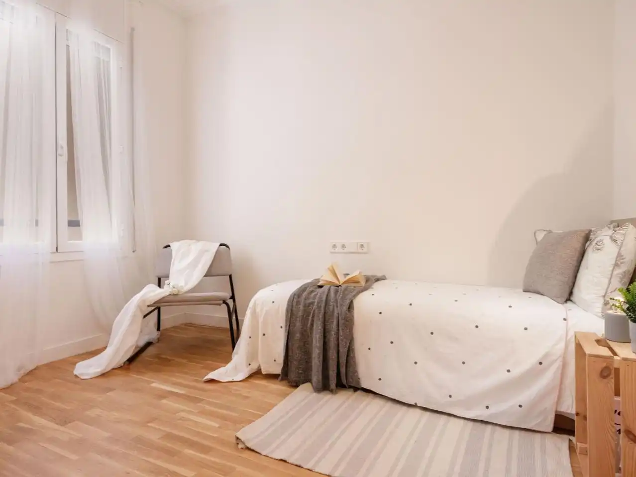 Wohnung zum Verkauf in Carrer de L'alfambra, 20, Pedralbes Schlafzimmer von Wohnung zum Verkauf in Barcelona Capital mit Klimaanlage und Balkon