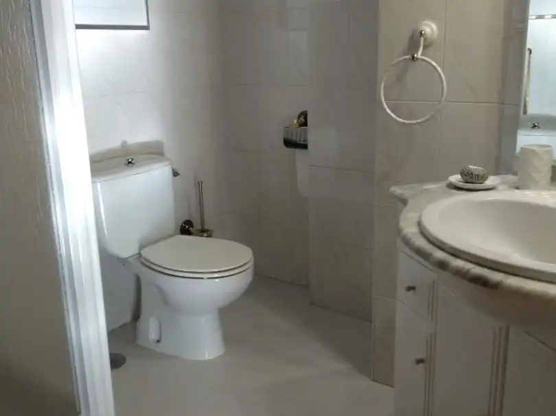 Flat for rent in Calle Caño Badillo, 7, El Ejido - Santa Ana Bathroom of Flat for rent in León Capital with Heating, Parquet flooring and Furnished