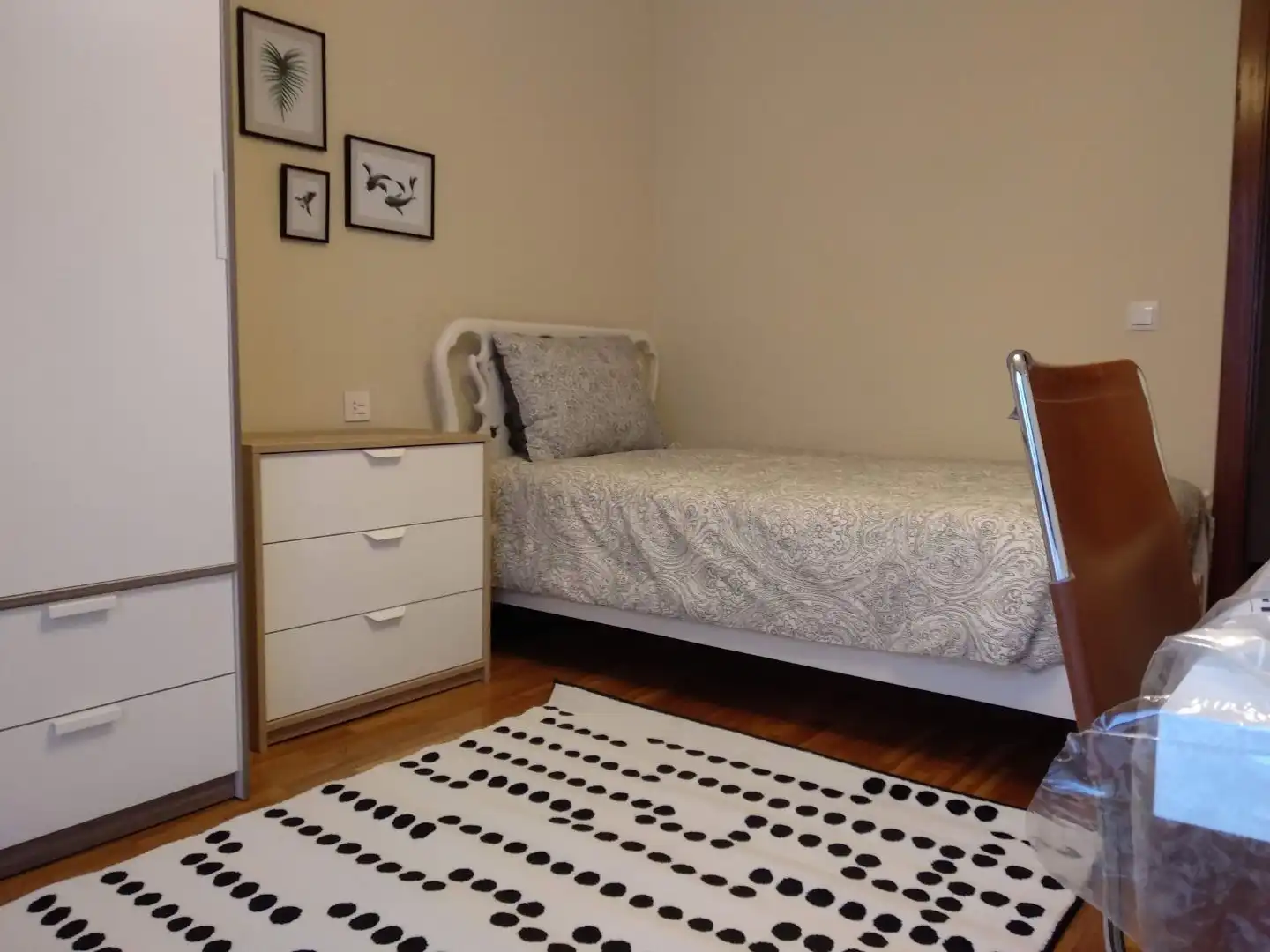 Flat for rent in Calle Caño Badillo, 7, El Ejido - Santa Ana Bedroom of Flat for rent in León Capital with Heating, Parquet flooring and Furnished