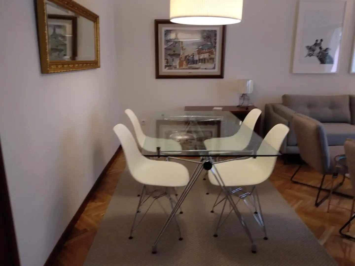 Flat for rent in Calle Caño Badillo, 7, El Ejido - Santa Ana Dining room of Flat for rent in León Capital with Heating, Parquet flooring and Furnished