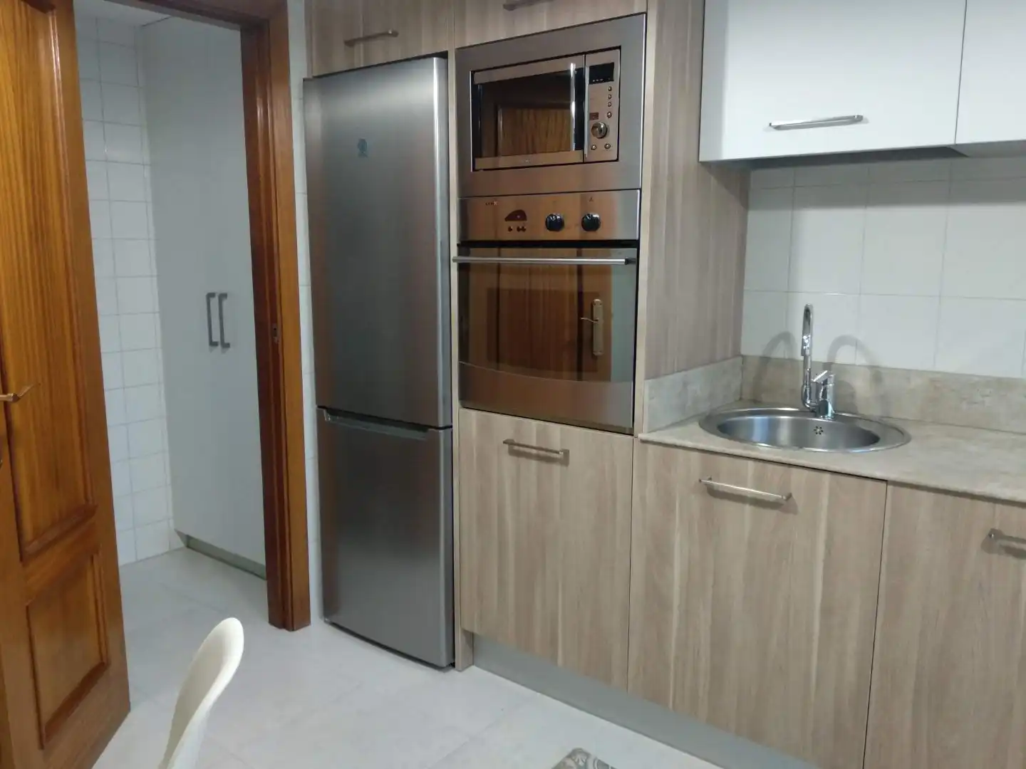 Flat for rent in Calle Caño Badillo, 7, El Ejido - Santa Ana Kitchen of Flat for rent in León Capital with Heating, Parquet flooring and Furnished