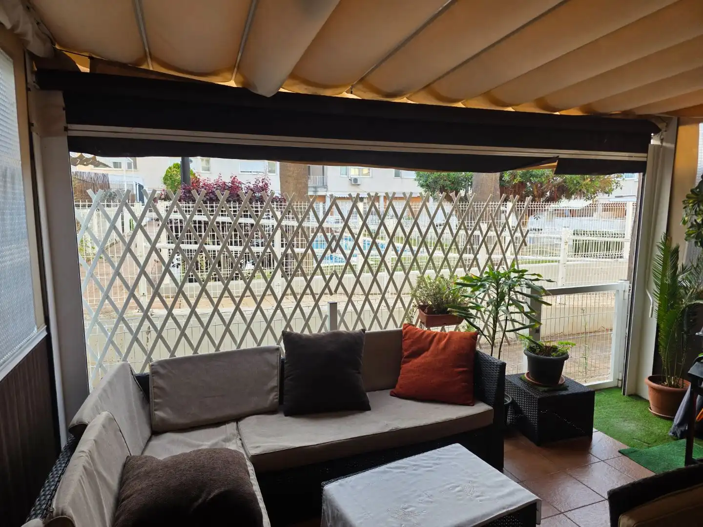Terrace of Flat for sale in Almenara  with Air Conditioner, Heating and Private garden