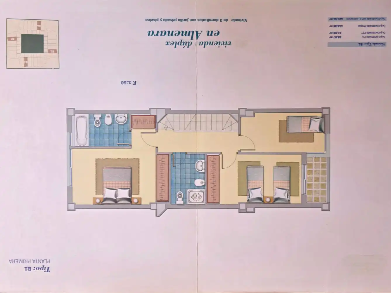 Flat for sale in Almenara  with Air Conditioner, Heating and Private garden