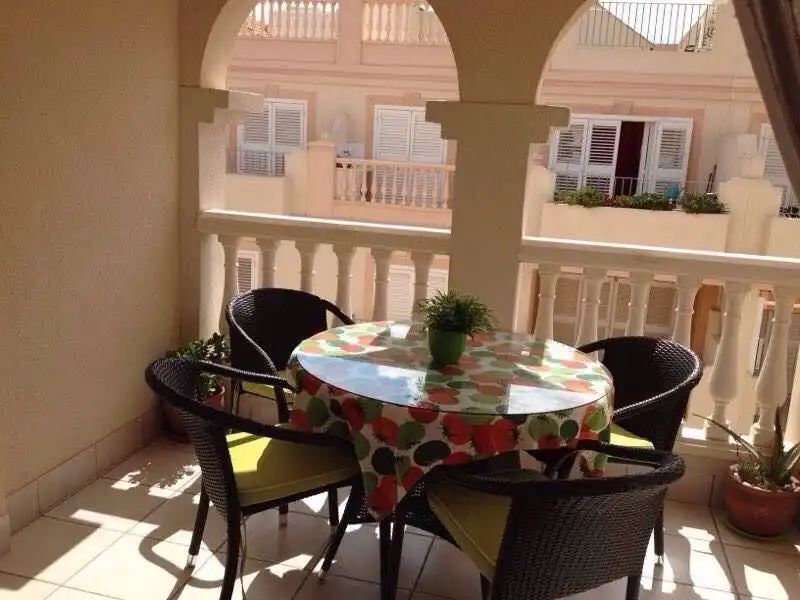 Flat for sale in Calle la Goleta, 20bis, Almerimar Terrace of Flat for sale in El Ejido with Air Conditioner, Terrace and Swimming Pool