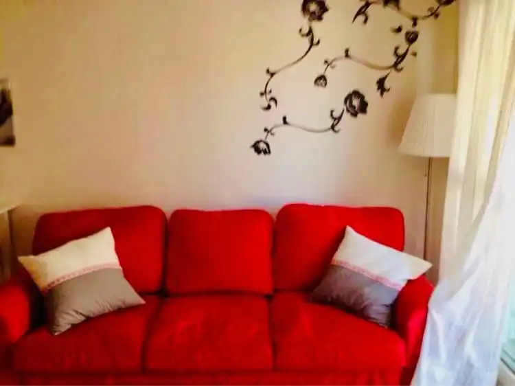 Flat for sale in Calle la Goleta, 20bis, Almerimar Living room of Flat for sale in El Ejido with Air Conditioner, Terrace and Swimming Pool