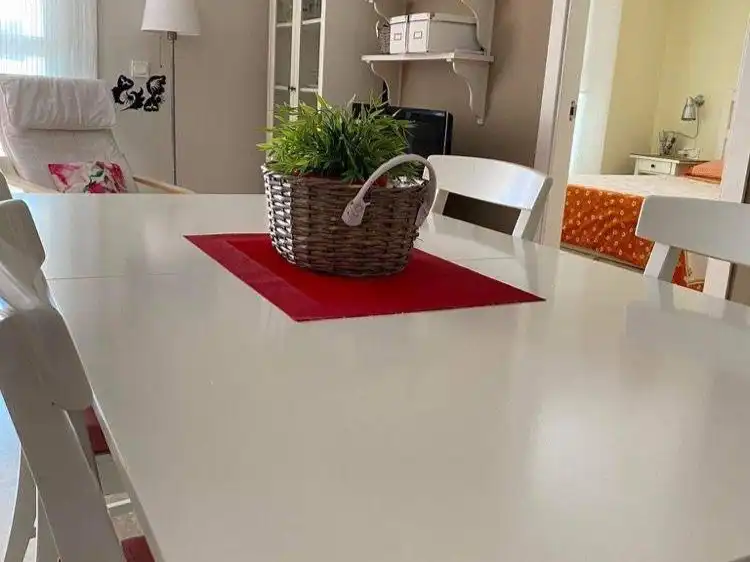 Flat for sale in Calle la Goleta, 20bis, Almerimar Dining room of Flat for sale in El Ejido with Air Conditioner, Terrace and Swimming Pool