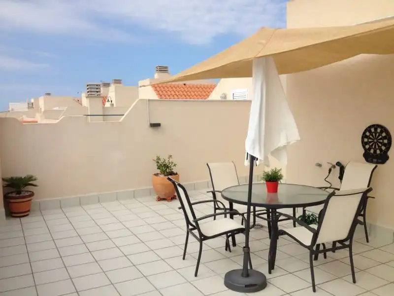 Flat for sale in Calle la Goleta, 20bis, Almerimar Terrace of Flat for sale in El Ejido with Air Conditioner, Terrace and Swimming Pool
