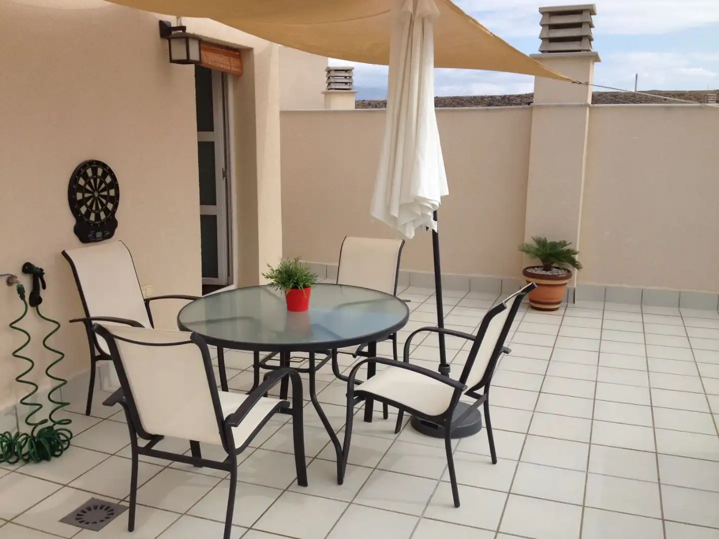 Flat for sale in Calle la Goleta, 20bis, Almerimar Terrace of Flat for sale in El Ejido with Air Conditioner, Terrace and Swimming Pool