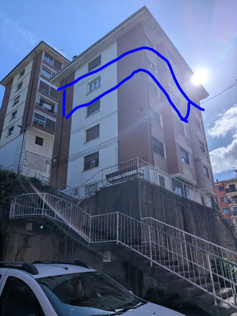 Piso en venta en Santo Domingo Kalea, 28, Balmaseda Vista exterior de Piso en venta en Balmaseda con Calefacción, Trastero y Amueblado
