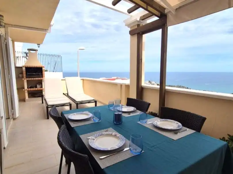 Terrace of Detached homes for sale in Peñíscola / Peníscola  with Air Conditioner, Terrace and Swimming Pool