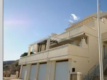 Exterior view of Detached homes for sale in Peñíscola / Peníscola  with Air Conditioner, Terrace and Swimming Pool
