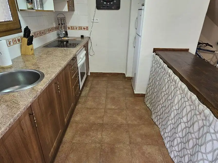 Küche von Wohnung zum Verkauf in Grajera mit Heizung, Möbliert und Balkon