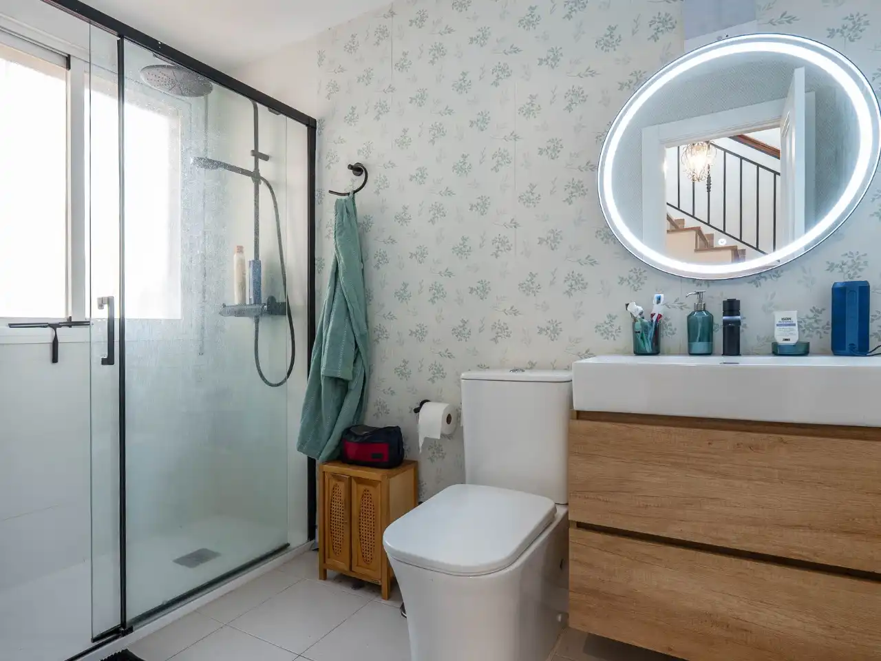 Flat for sale in Calle Ordesa, 22, Lancha del Genil Bathroom of Flat for sale in Granada with Air Conditioner, Heating and Parquet flooring