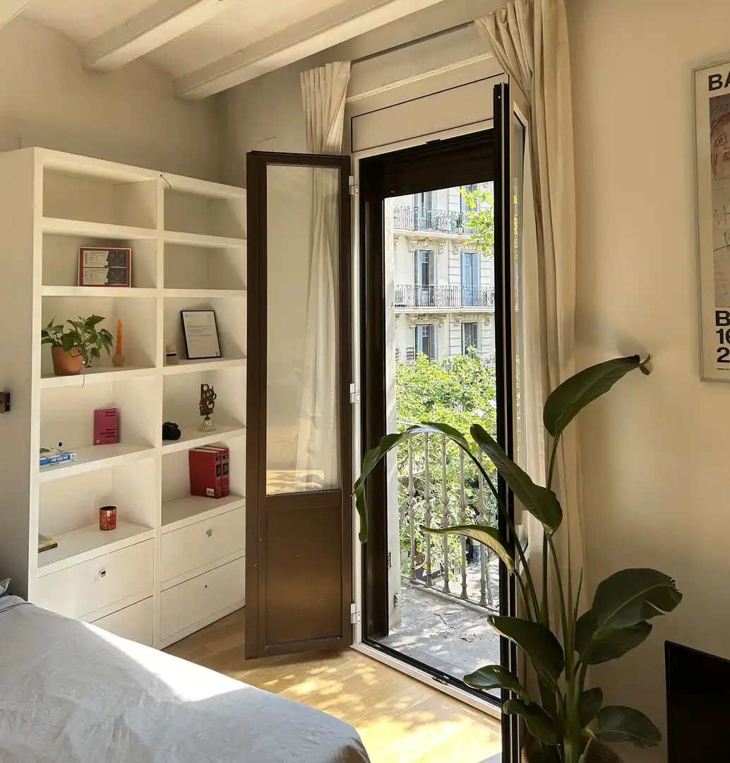 Balcony of Flat for sale in  Barcelona Capital  with Air Conditioner and Balcony