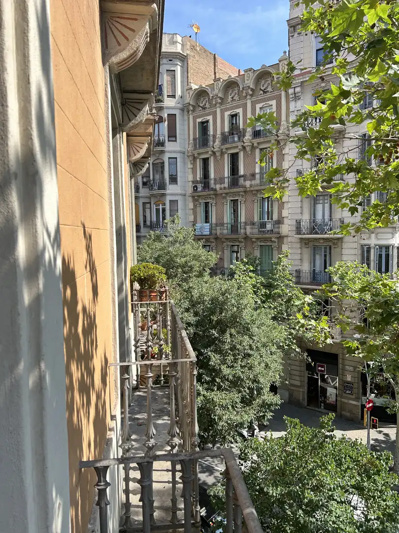 Balcony of Flat for sale in  Barcelona Capital  with Air Conditioner and Balcony
