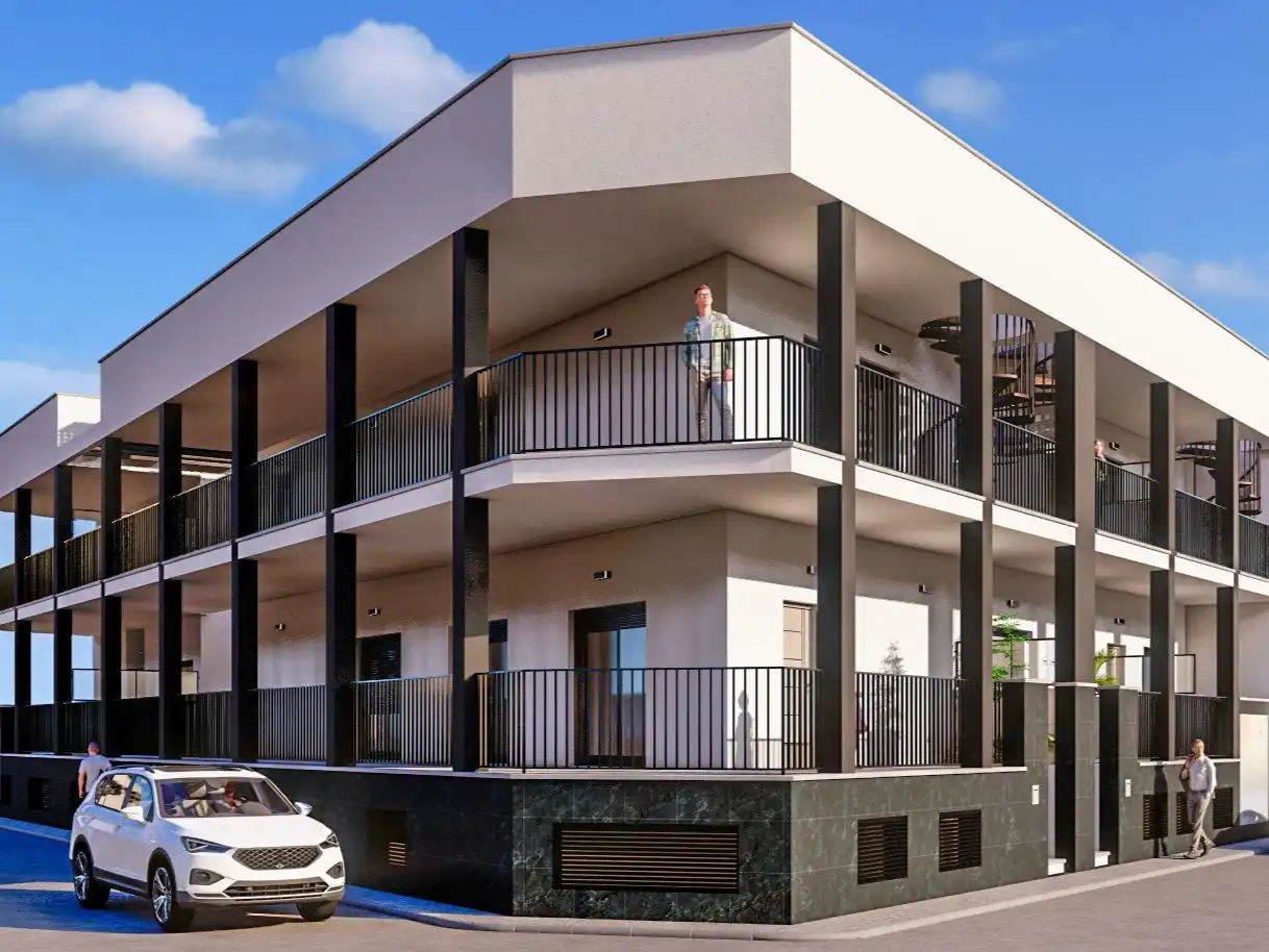 Wohnung zum Verkauf in Carrer Bonança, 24, Colònia Sant Jordi Außenansicht von Wohnung zum Verkauf in Ses Salines mit Klimaanlage, Terrasse und Balkon