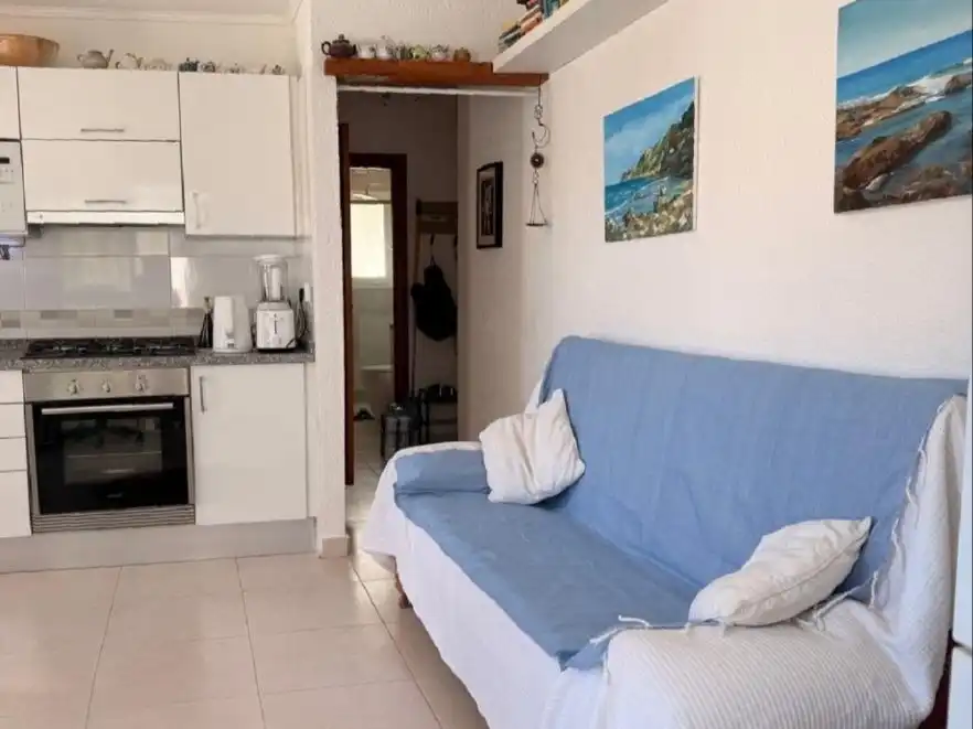 Flat for sale in Carrer de la Bella~flor, 16, Pedreguer Living room of Flat for sale in Pedreguer with Air Conditioner and Swimming Pool