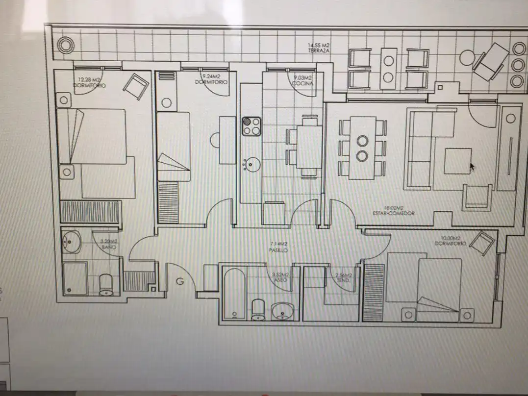 Flat for sale in Gijón   with Heating, Terrace and Storage room