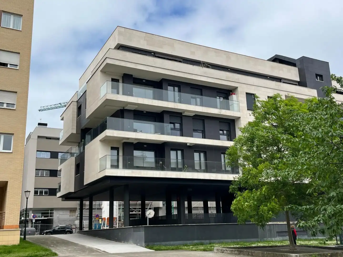 Exterior view of Flat for sale in Gijón   with Heating, Terrace and Storage room