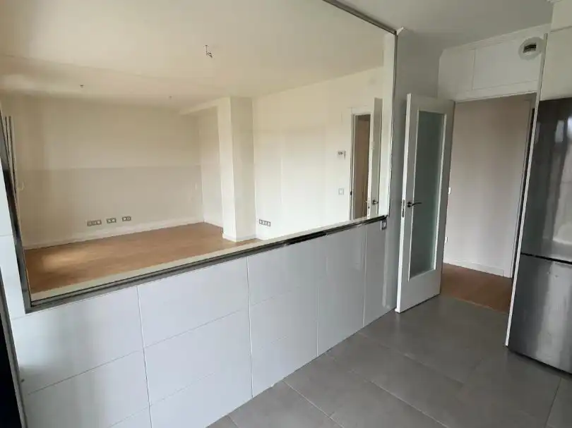 Kitchen of Flat for sale in Gijón   with Heating, Terrace and Storage room