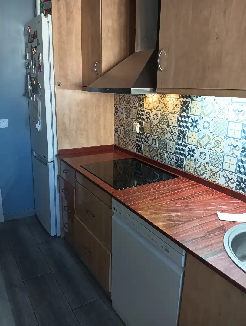 Flat for sale in Avinguda del Fornàs, 5, Valls Kitchen of Flat for sale in Valls with Air Conditioner, Parquet flooring and Furnished