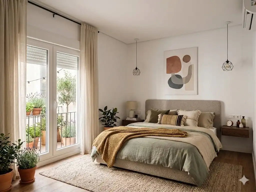 Wohnung zum Verkauf in Carrer de L'amargura, 30, Centre Schlafzimmer von Wohnung zum Verkauf in Reus mit Klimaanlage, Terrasse und Balkon