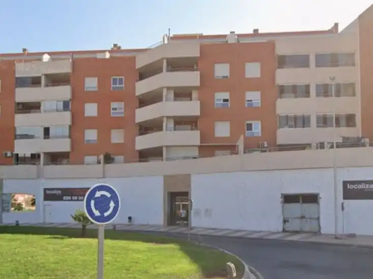Vista exterior de Piso en venta en Roquetas de Mar con Terraza y Piscina