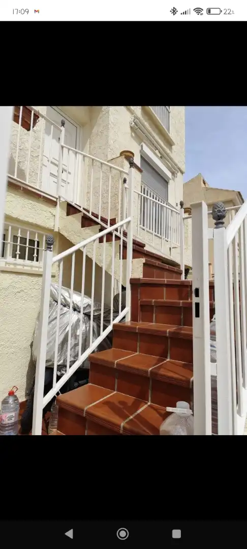 Terraza de Casa adosada en venta en La Nucia con Aire acondicionado, Jardín privado y Terraza
