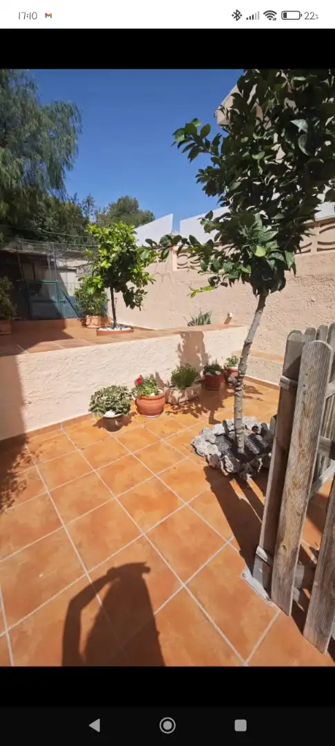 Terraza de Casa adosada en venta en La Nucia con Aire acondicionado, Jardín privado y Terraza